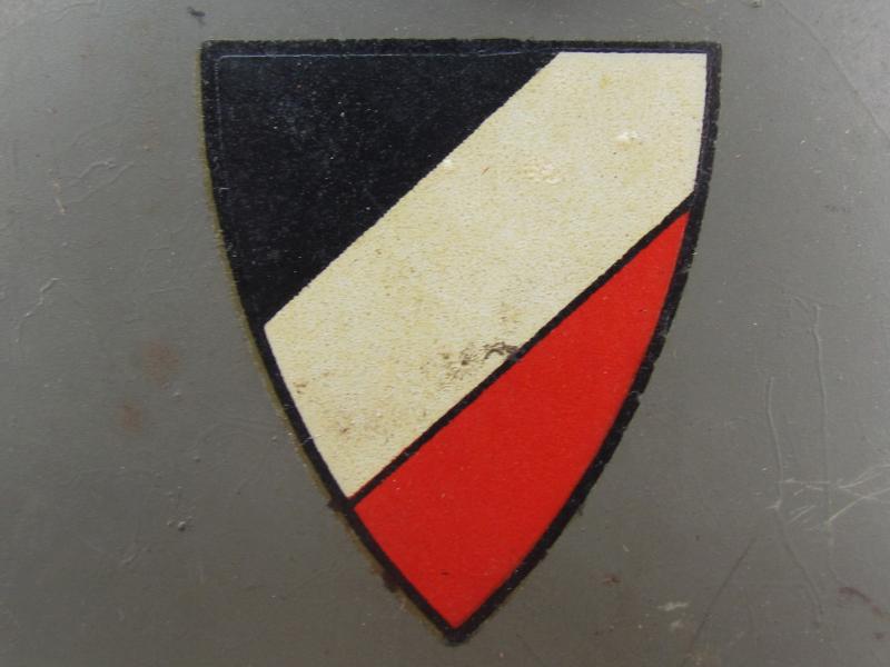 German Third Reich, Child's M1916 double decal helmet ( ‘Kinderstahlhelm’ )