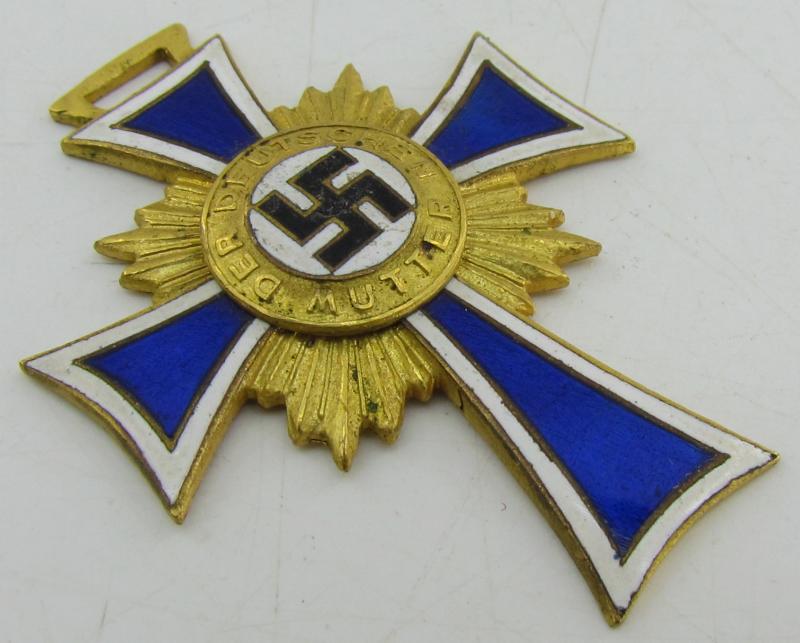 German Mothers Cross in Gold