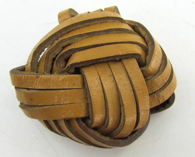 HJ/BDM Leather Scarf Knot