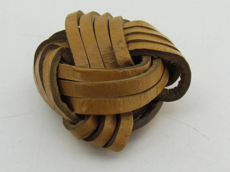 HJ/BDM Leather Scarf Knot