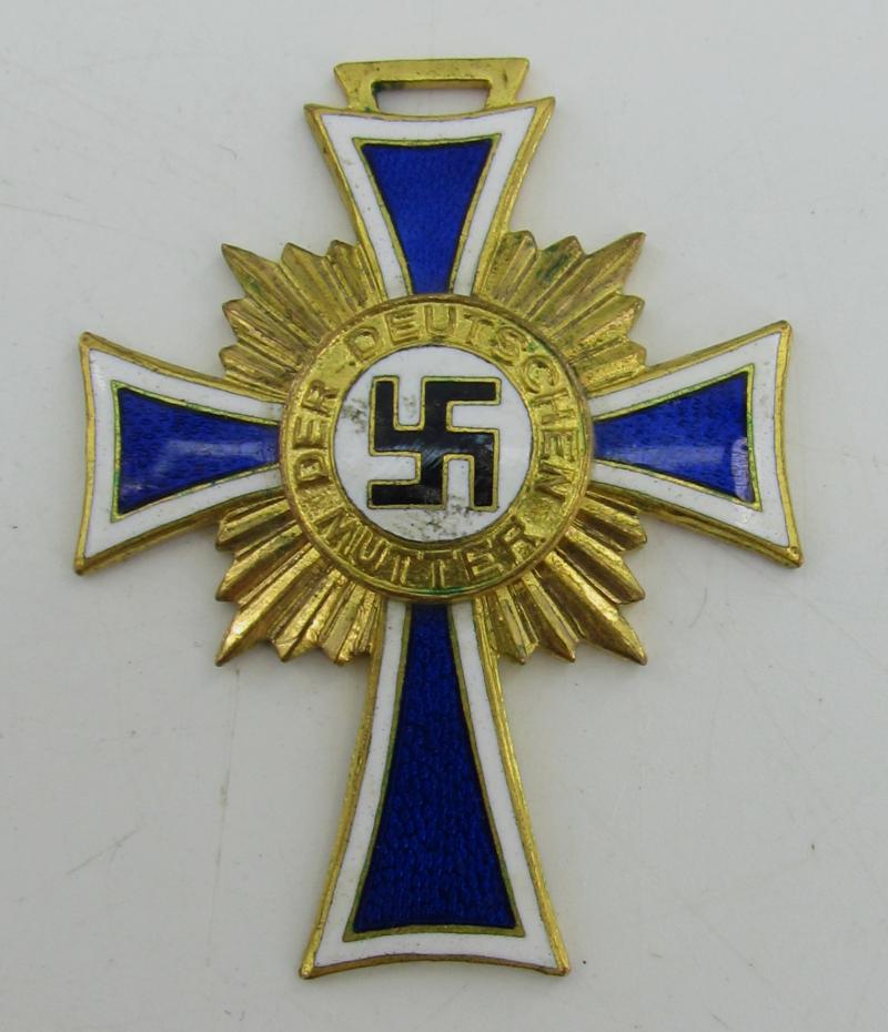 German Mothers Cross in Gold