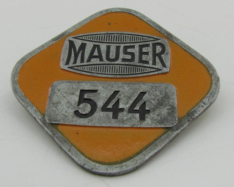 Mausser Factory workers Badge