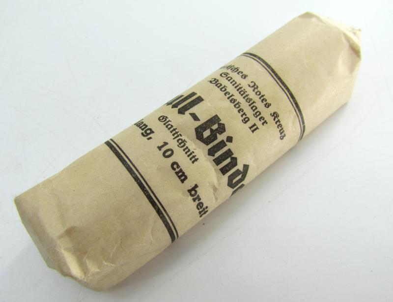 Deutsches Rotes Kreuz (DRK) bandage ( Mull-Binde )