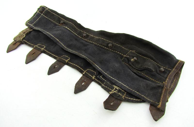 K98 Blue Canvas Receiver Cover Marked jqh 1942