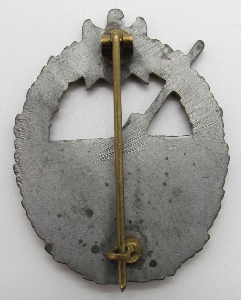 Kriegsmarine coastal artillery war badge by Steinhauer & Lück