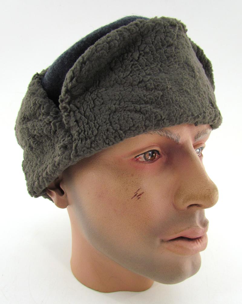 Luftwaffe Winter Fur Cap Maker Marked and LBA Stamp....Mint